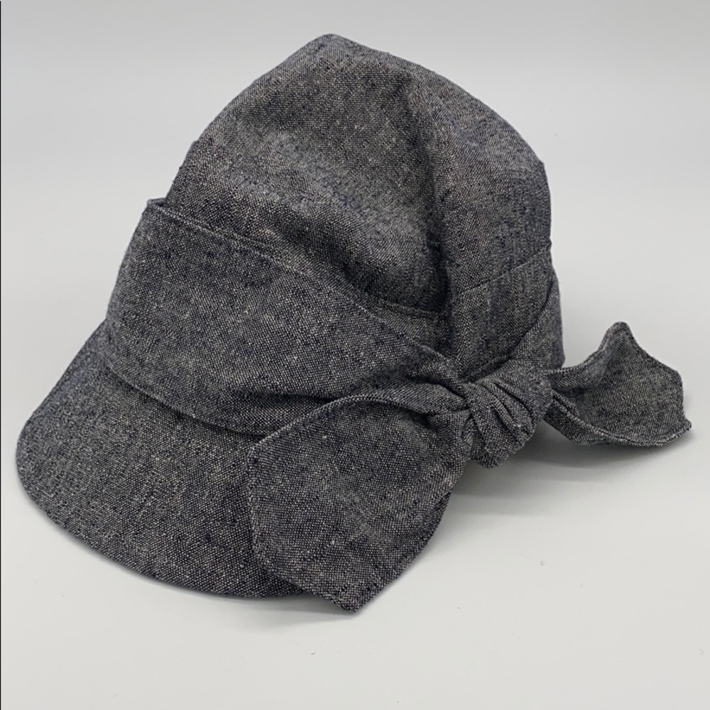 San Diego Hat Tweed Newsie Short Brim Hat with Bow